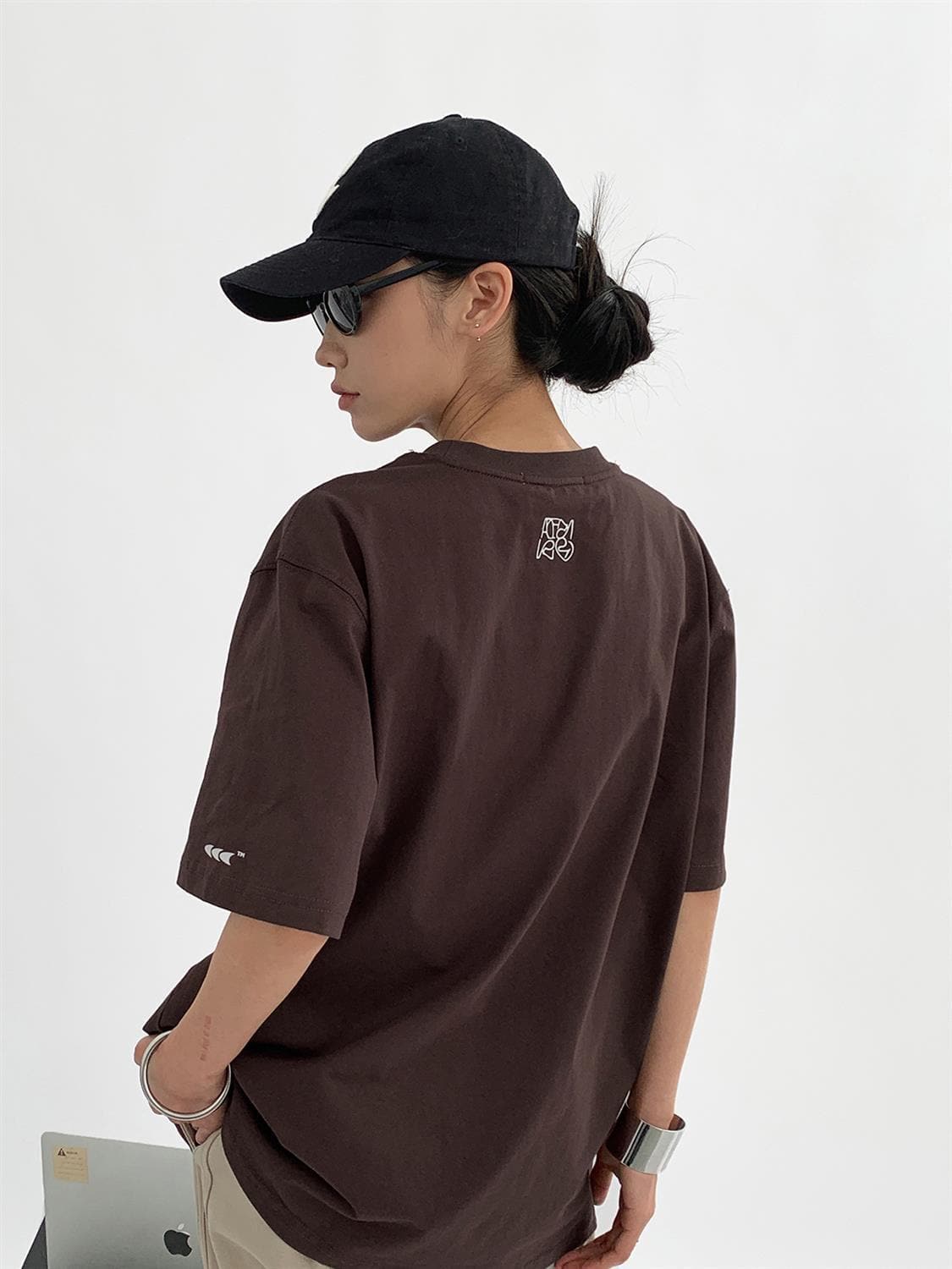 Heavyweight Cotton with Loose Fit and Ins T-shirt - Sharbhy