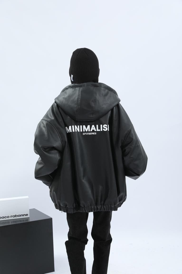 Urban Frostbite Oversized Leather Parka