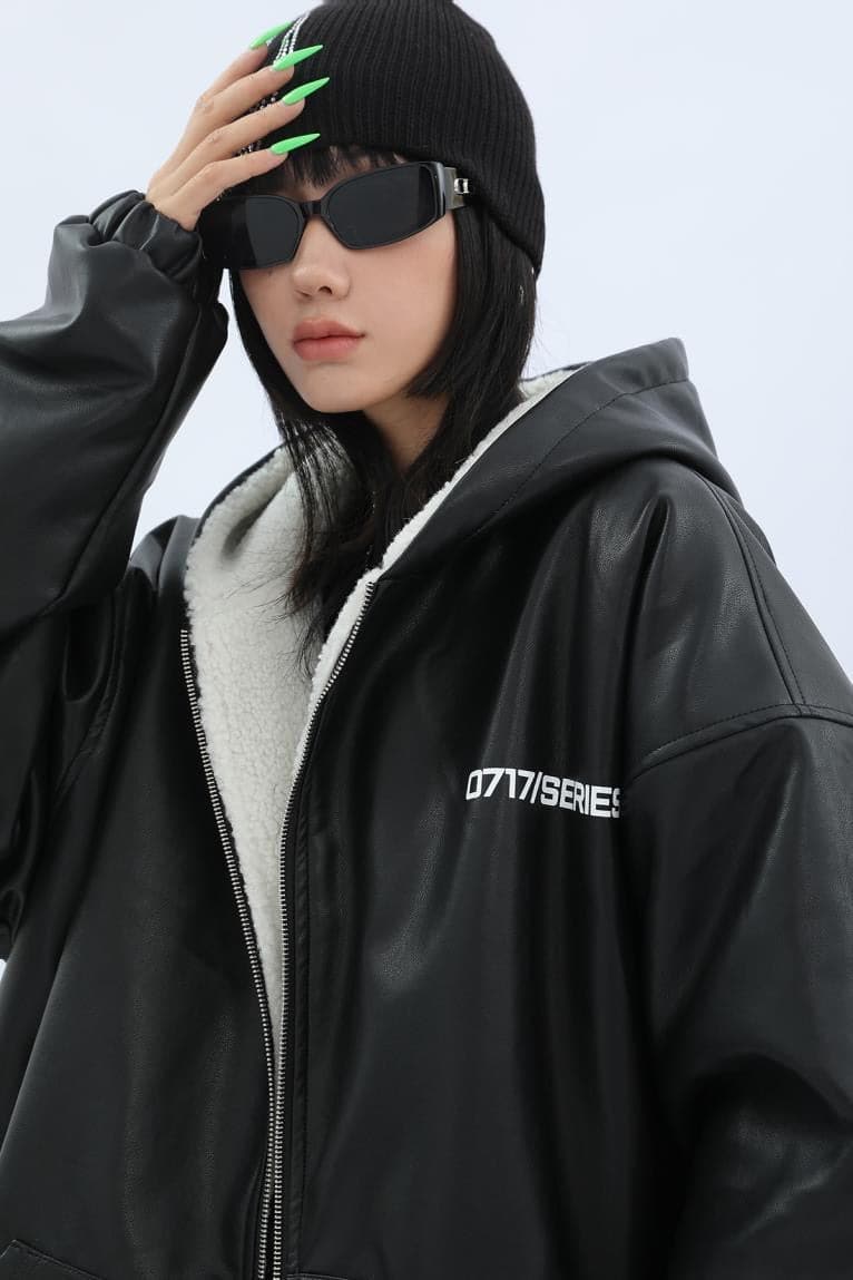 Urban Frostbite Oversized Leather Parka