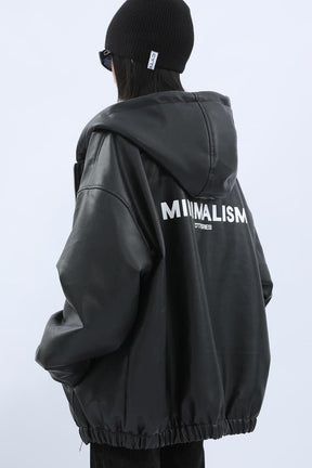 Urban Frostbite Oversized Leather Parka