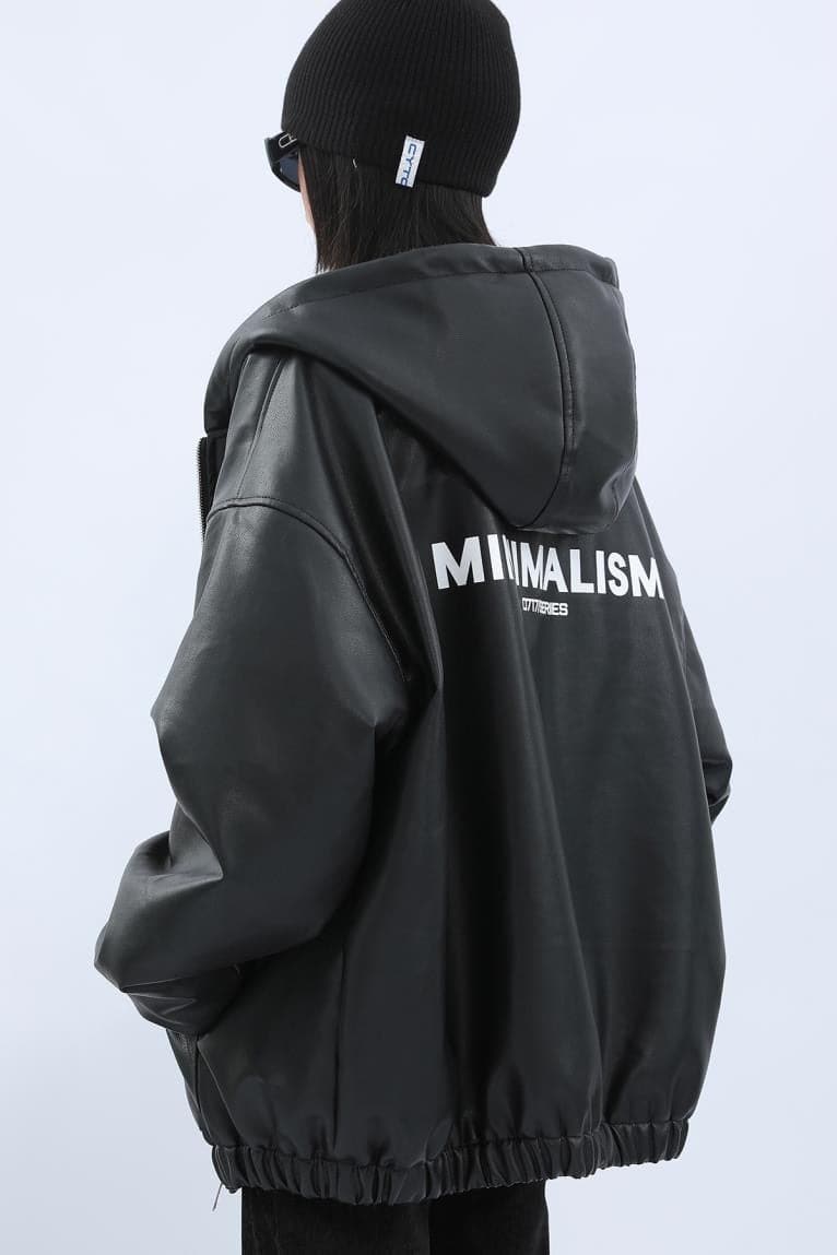 Urban Frostbite Oversized Leather Parka