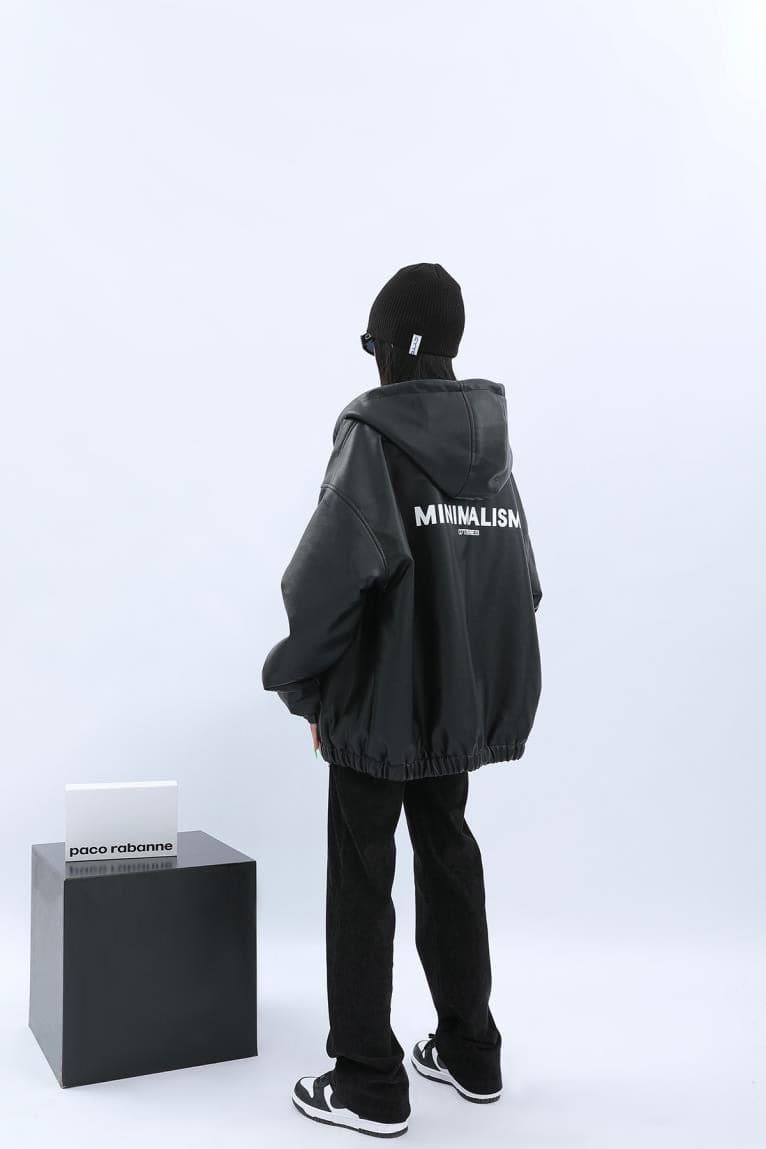 Urban Frostbite Oversized Leather Parka